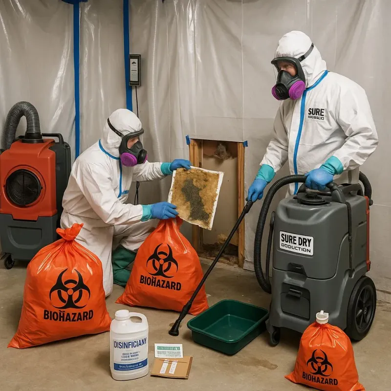 Contaminated Water Handling Protocols process in West Freehold, NJ