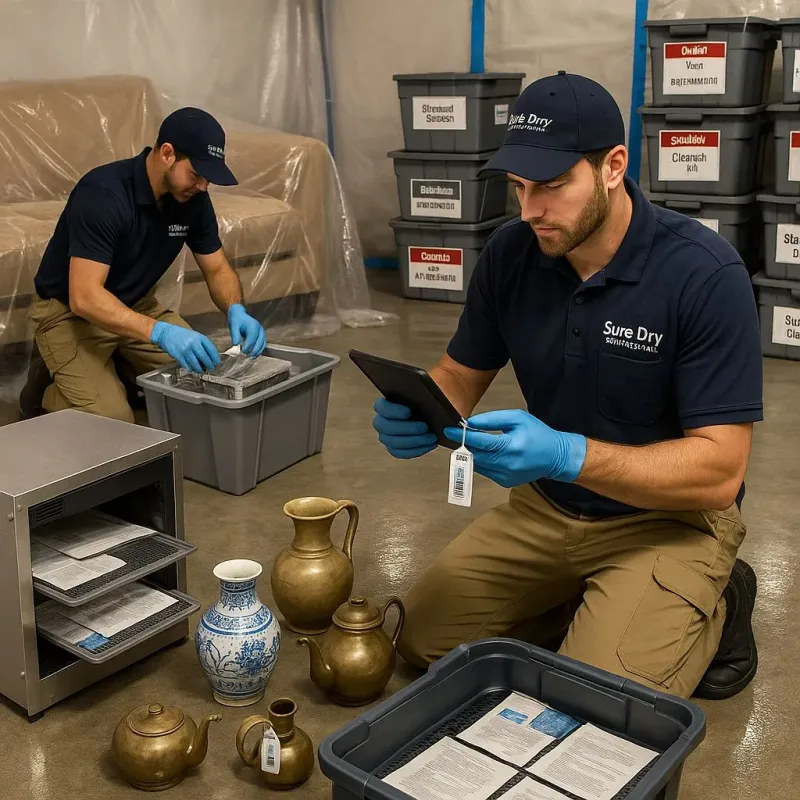 Content Protection and Restoration process in West Freehold, NJ